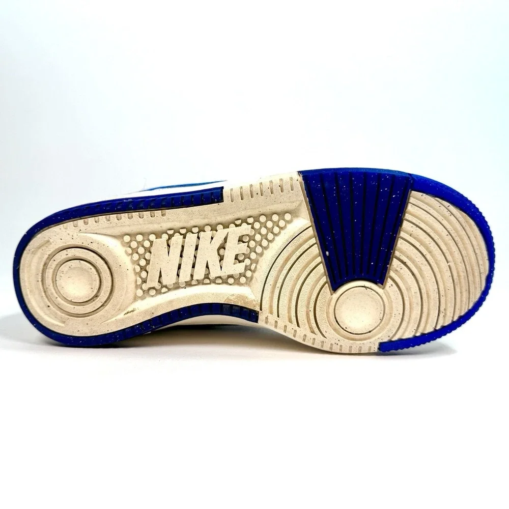 Nike Court Vision Low Next Nature GS White Blue DX9176-101 Size 6.5 Shoes